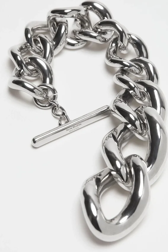 Armband med grov kedja