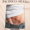 Avslappnad T-shirt med tryck