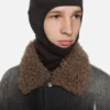 Balaklava med logotyp i ull