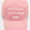 Baseballkeps med tvättad logotyp
