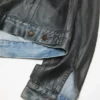 Belagd jeansjacka