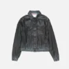 Belagd jeansjacka