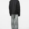 Blousonjacka i bomullssatin