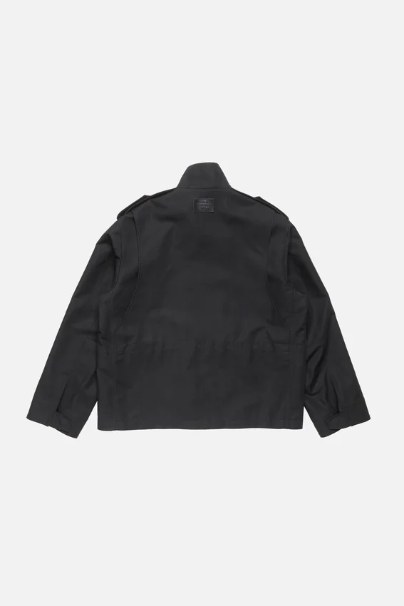 Blousonjacka i bomullssatin