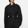 Blousonjacka i satin
