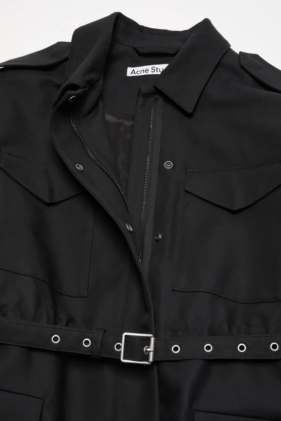 Blousonjacka i satin