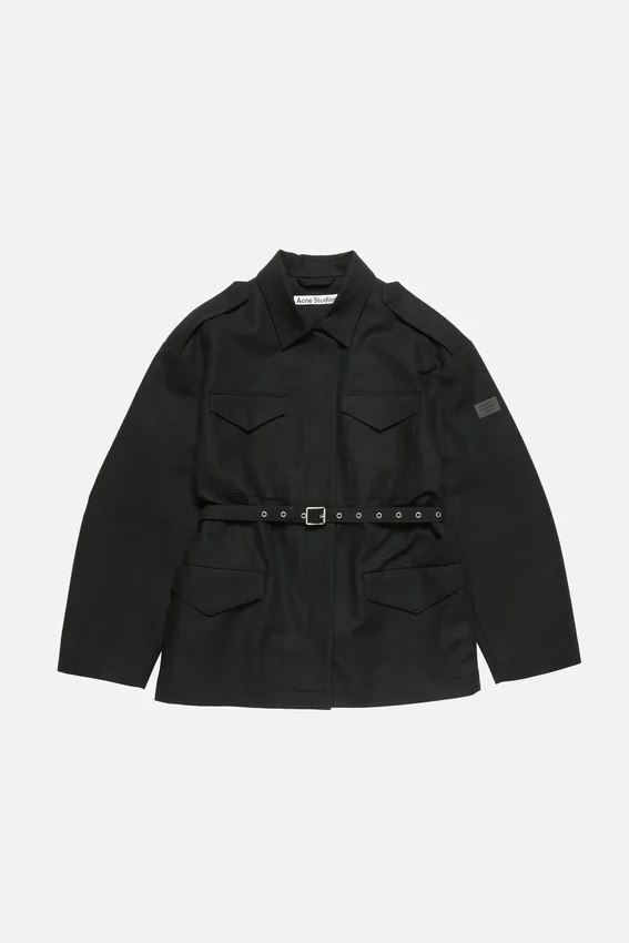 Blousonjacka i satin