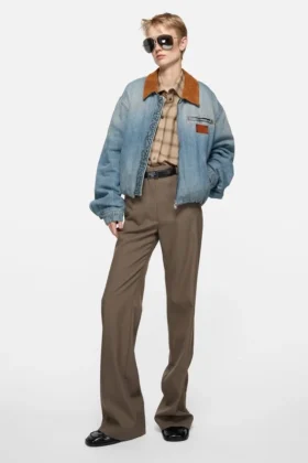 Bomberjacka i denim