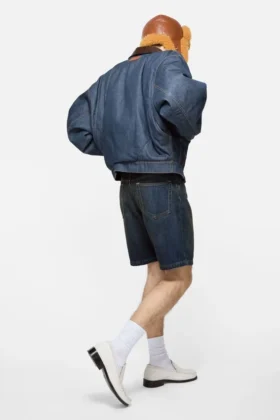 Bomberjacka i denim
