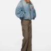 Bomberjacka i denim