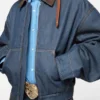 Bomberjacka i denim