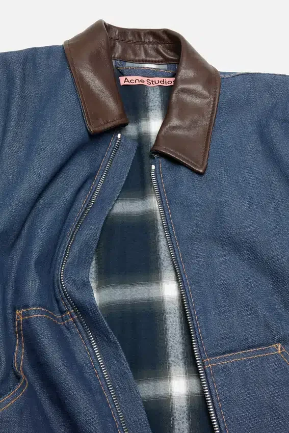 Bomberjacka i denim