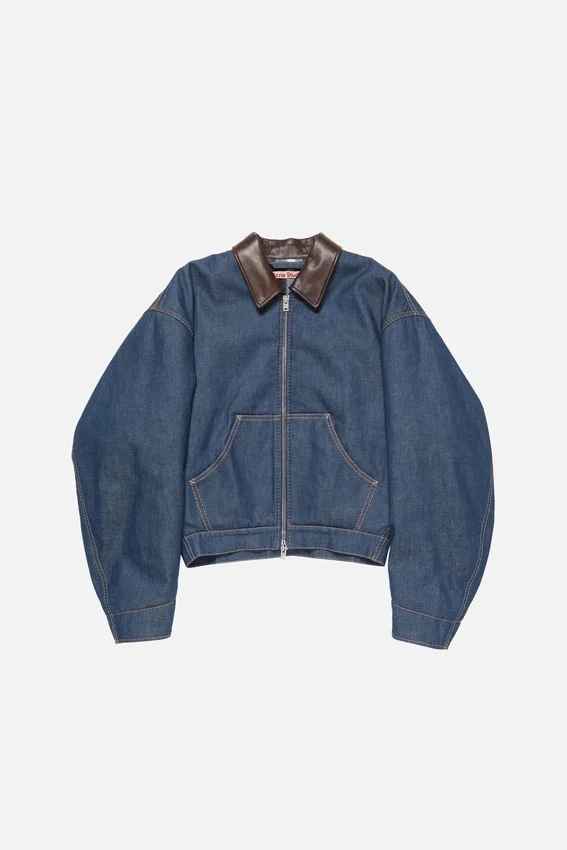 Bomberjacka i denim