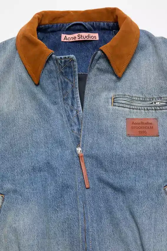 Bomberjacka i denim