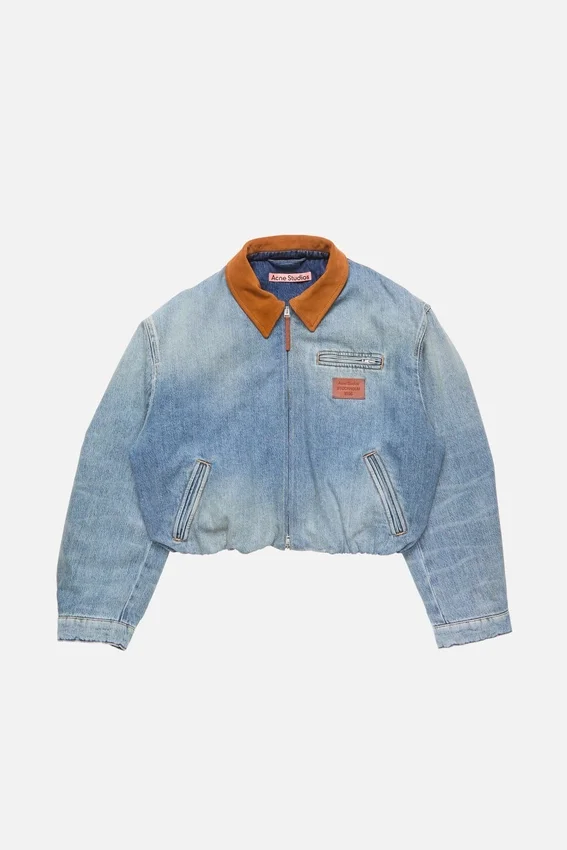 Bomberjacka i denim
