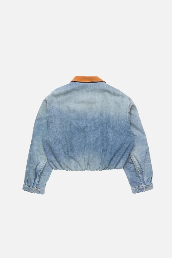 Bomberjacka i denim