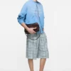 Casual shorts i rutig flanell