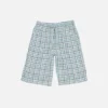 Casual shorts i rutig flanell