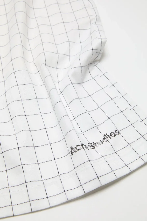 Casual-shorts i rutmönster