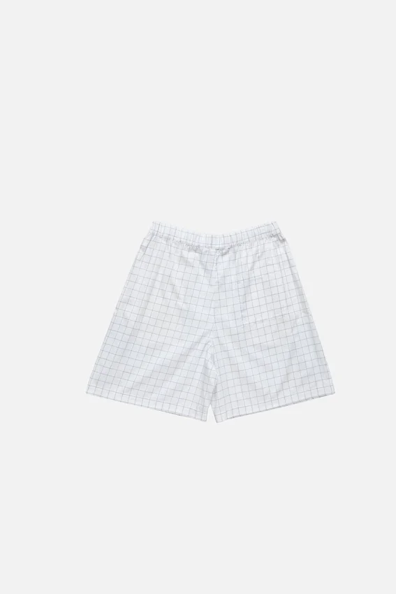 Casual-shorts i rutmönster