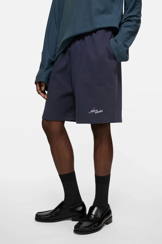 Casual shorts in fleece