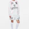 Casual-shorts med tryck