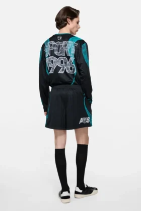 Casual-shorts med tryck