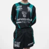 Casual-shorts med tryck