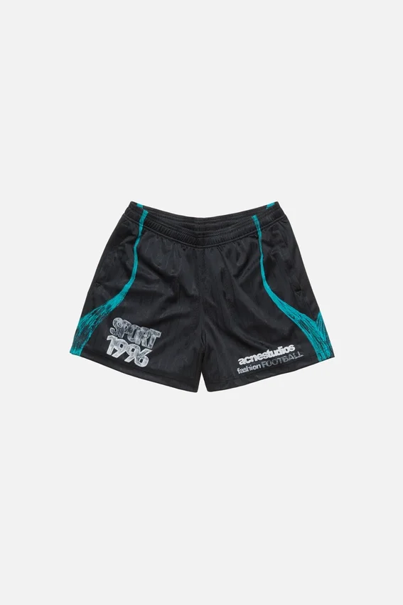 Casual-shorts med tryck