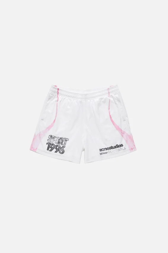 Casual-shorts med tryck