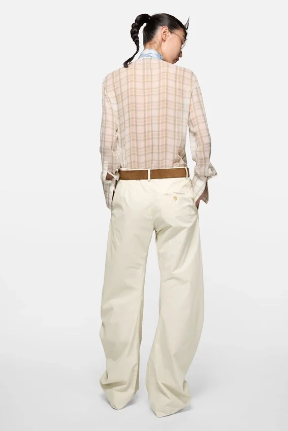 Casualbyxor i twill