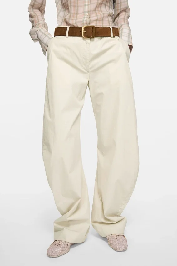 Casualbyxor i twill