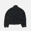 Denimjacka med pressveck