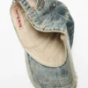 Denimkeps med logotyp