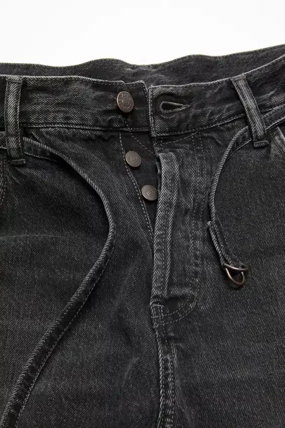 Denimshorts med lös passform