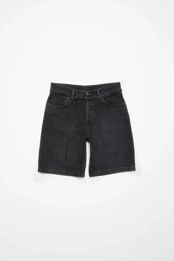 Denimshorts med lös passform