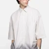 Dip-dyed skjorta med knappar