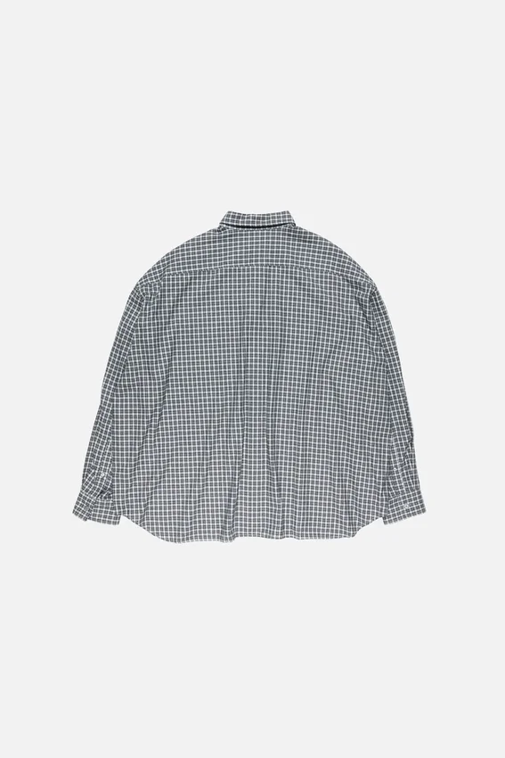 Flanellskjorta med knappar