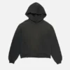 Fleece-hoodie med logotyp