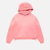 Fleece-hoodie med logotyp