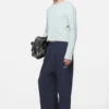 Fleece-joggingbyxor med logotyp