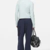 Fleece-joggingbyxor med logotyp