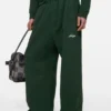 Fleece-joggingbyxor med logotyp
