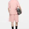 Fleece-shorts med logotyp