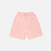 Fleece-shorts med logotyp
