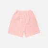 Fleece-shorts med logotyp