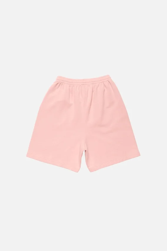 Fleece-shorts med logotyp