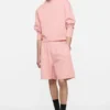 Fleece-sweatshirt med logotyp