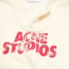 Fleece-sweatshirt med logotyp