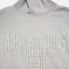 Fleece-sweatshirt med logotyp